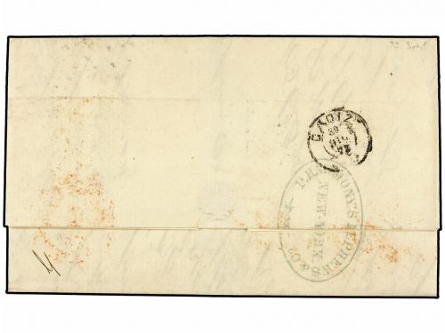 ✉ ESTADOS UNIDOS. Sc. 162. 1873 (Dec. 13). Entire letter fro