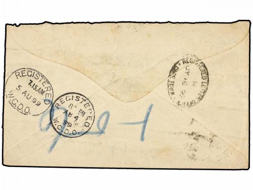 ✉ CABO DE BUENA ESPERANZA. 1899. KING WILLIAM'S to LONDON. R