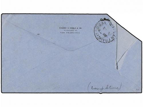 ✉ GUATEMALA. Sc. 48. 1893. GUATEMALA a SAN FRANCISCO (Usa). 