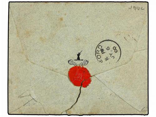 ✉ NIGERIA. 1900 (June). Envelope to ESSEX, bearing 1900 1 d.