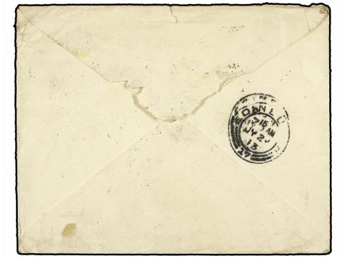 ✉ AUSTRALIA. 1921. SYDNEY to EDINBURGH and redirected to HER