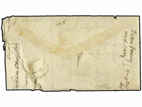 ✉ ESTADOS UNIDOS. 1868. PHILADELPHIA to LONDON. 12 cents bla