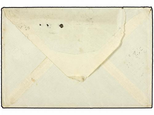 ✉ LIBIA. 1930. GARIAN a ROMA. 10 cent. y 40 cent. Tasada a l