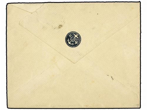 ✉ GIBRALTAR. 1900. GIBRALTAR to MILANO (Italy). 1 p. rose an