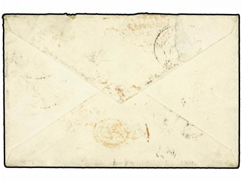 ✉ ESTADOS UNIDOS. 1872. U.S.A. to LONDON. 3 cents green (2) 