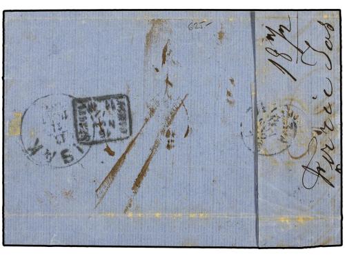 ✉ HUNGRIA. 1872. HUNGARY to VERONA (Italy). 5 kr. red sent u