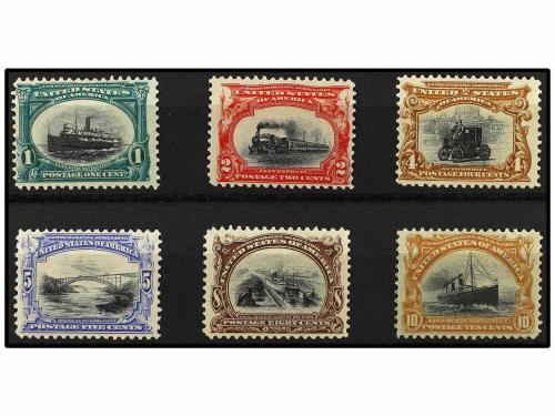 * ESTADOS UNIDOS. Sc. 294/99. 1901. Complete set, well cente