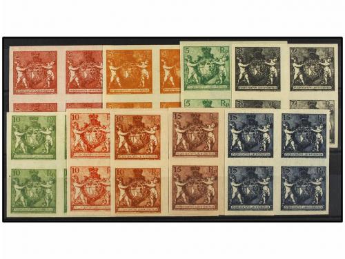 (*) LIECHTENSTEIN. Mi. 45 (4), 48 (8), 49 (4), 50 (12), 52 (