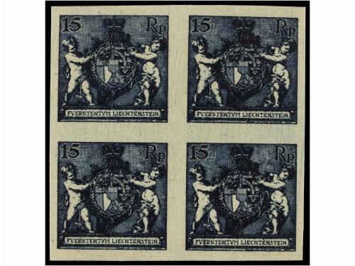 (*) LIECHTENSTEIN. Mi. 45 (4), 48 (8), 49 (4), 50 (12), 52 (