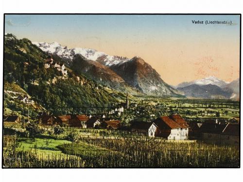 ✉ ZEPPELIN. 1930. LIECHTENSTEIN. LIECHTENSTEIN to MADRID. 1 