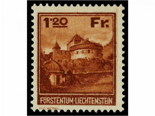 * LIECHTENSTEIN. 1933. Complete set, hinged. 390&euro;.