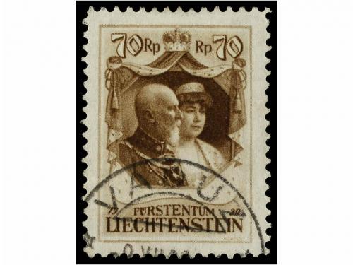° LIECHTENSTEIN. 1929. Complete set, fine in used. 150&euro;. 