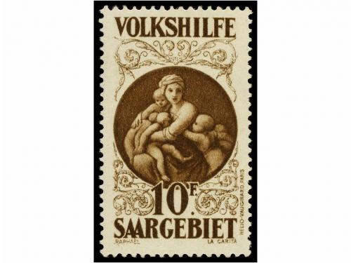 * SARRE. 1928. Complete set, hinged. 550&euro;. 