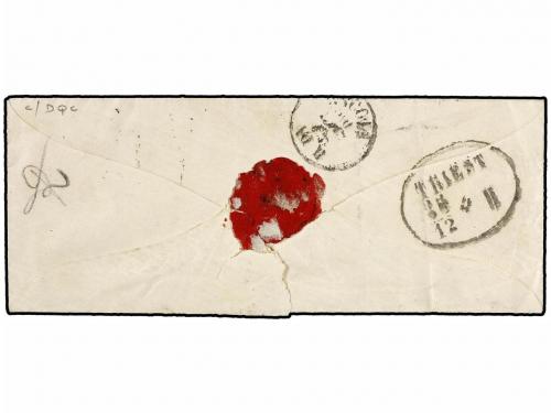 ✉ AUSTRIA. Mi. 31, 32, 34. 1864. 3kr. pale green pair, singl