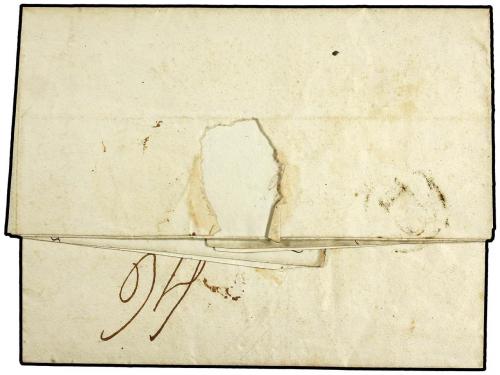 ✉ ITALIA. 1812 (9 Septiembre). OCUPACIÓN FRANCESA. MILAN a L