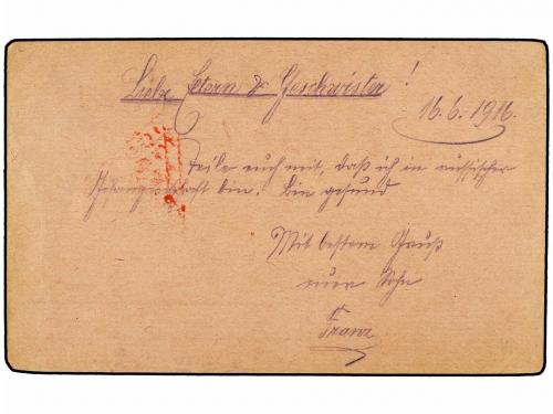 ✉ BOSNIA-HERZEGOVINA. 1916. MILITARY CARD to WIEN. Correspon