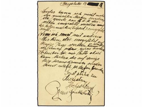 ✉ BOSNIA-HERZEGOVINA. 1919. BANJALUKA to GLAZ. MILITARY CARD