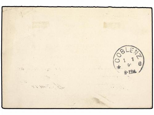 ✉ BRASIL. 1891. RIO DE JANEIRO a ALEMANIA. 80 reis + 80 reis