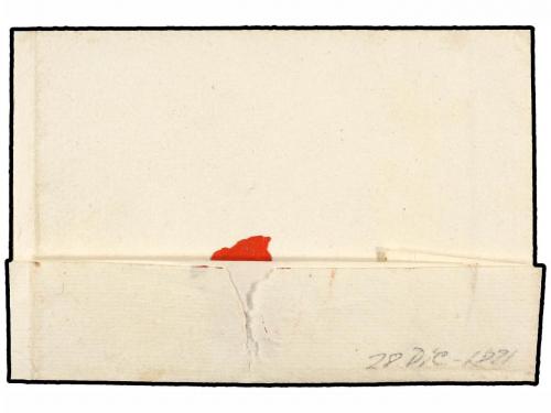 ✉ COLOMBIA. (1821 CA.). Envuelta circulada a CALOTO dirigida