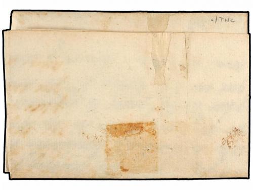 ✉ COLOMBIA. 1810 (6 Marzo). SANTA FE a NEYVA. Carta completa