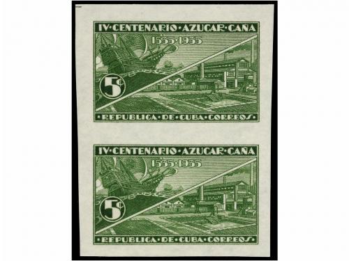 (*) CUBA. Ed. 302/04. 1937. SERIE COMPLETA en parejas SIN DE