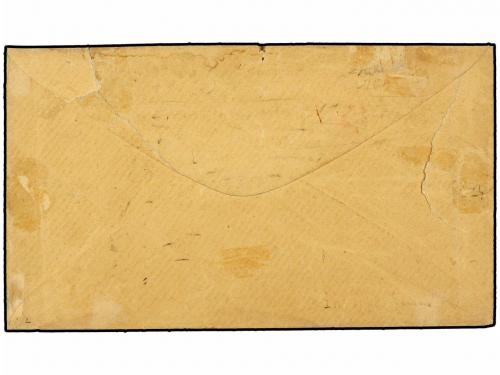 ✉ ESTADOS UNIDOS. Sc. 32 (2). 1858. SACRAMENTO (California) 