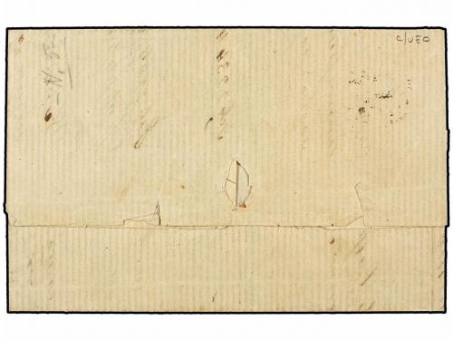 ✉ FRANCIA. 1872. MARSELLA a PALERMO (Italia). Circulada con 