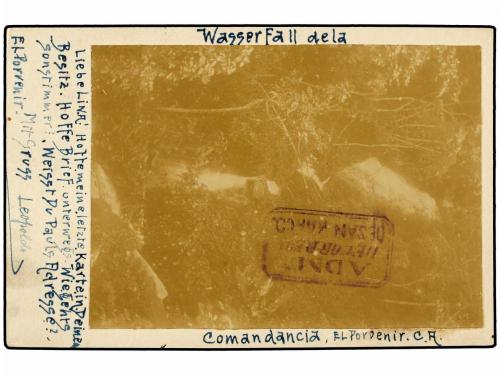 ✉ GUATEMALA. 1901. PORVENIR a ALEMANIA. Entero Postal de 1 c