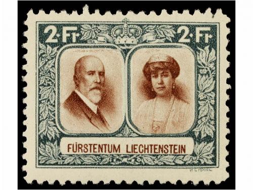 * LIECHTENSTEIN. Mi. 94/107. 1930-31. Complete set, light hi