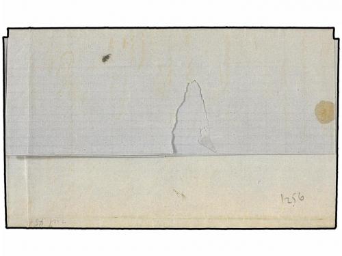 ¿ PERU. 1872. CALLAO a LIMA. 5 ctvos. rojo.