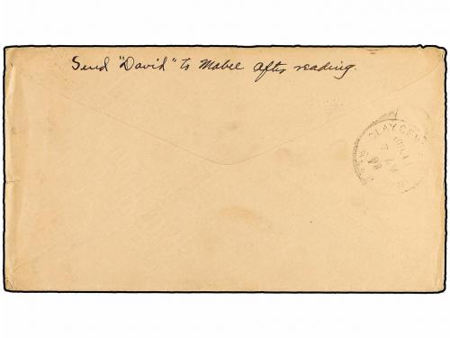 ¿ CUBA. 1899. HABANA a USA. Entero postal USA de 1 ctvo. hab