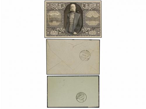 ✉ AUSTRIA. 1902-08. 3 covers and cards with swiss postage du