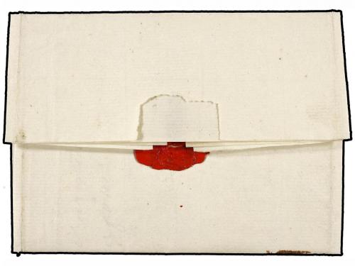 ✉ HAITI. 1773 (17-Sept.). LE CAP a GRAN VILLE (Francia). Mar