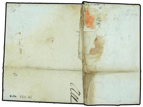 ¿ HAITI. 1782 (14-Mayo). LE CAP a BORDEAUX. Marca de entrada