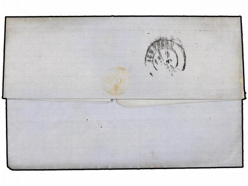 ✉ GUAYANA FRANCESA. 1873 (2-Dic.). CAYENNE a BORDEAUX. Circu