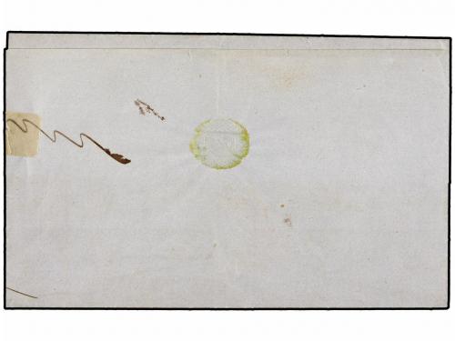 ✉ SENEGAL. 1860. GOREE a MARSEILLE. Fechador GOREE/* y tasa 