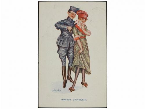 ✉ PALESTINA. 1918 (30-12). DESTACAMENTO ITALIANO EN PALESTIN