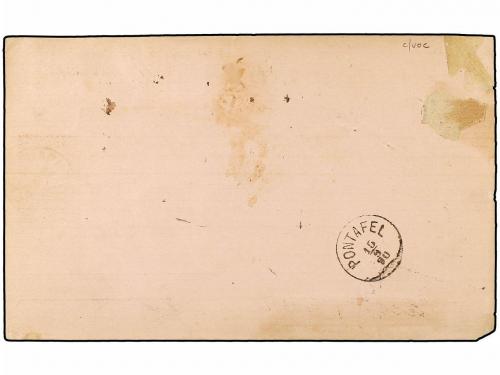 ¿ AUSTRIA. Mi. 45, 47, 49. 1890. WIEN to ITALY. PARCEL RECEI