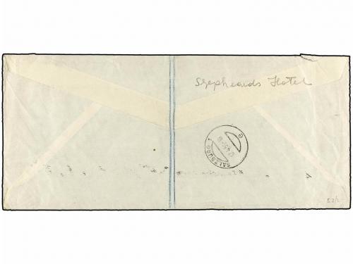 ¿ ERITREA. 1951. ASMARA a AUSTRIA. OCUPACIÓN INGLESA. 20 cts