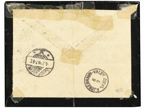 ✉ PUERTO RICO. Ed. 141 + IG2. 1898. GUERRA ESPAÑA-USA. S. JU