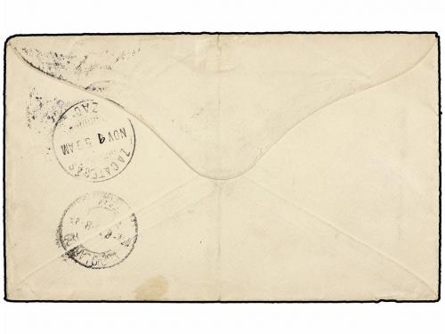 ✉ MEXICO. Sc. 248. 1895. LIVERPOOL (Gran Bretaña) a ZACATECA