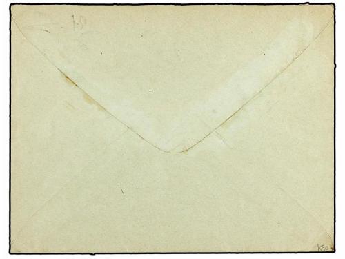 ¿ TAHITI. 1894. PAPEETE a PARIS. Entero postal de 15 cts. az