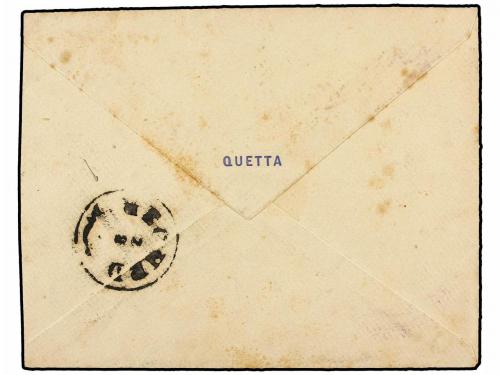 ¿ IRAN. (1904 ca.). NASIRABAD to MECHED envelope send withou