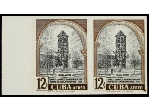 ** CUBA. Ed. 725/32s. 1957. SERIE COMPLETA en parejas SIN DE