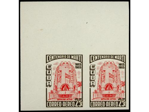 ** CUBA. Ed. 545s, 546s, 548s, 550s, 552s. 1953. 5 valores e