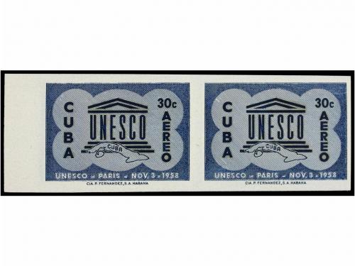 ** CUBA. Ed. 775/76s. 1958. SERIE COMPLETA en parejas SIN DE