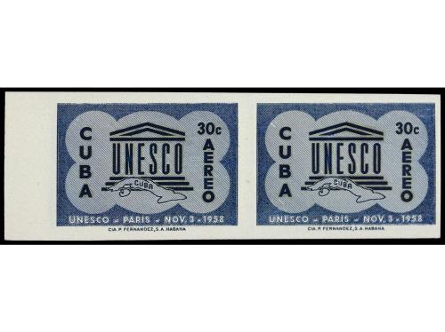 ** CUBA. Ed. 775/76s. 1958. SERIE COMPLETA en parejas SIN DE