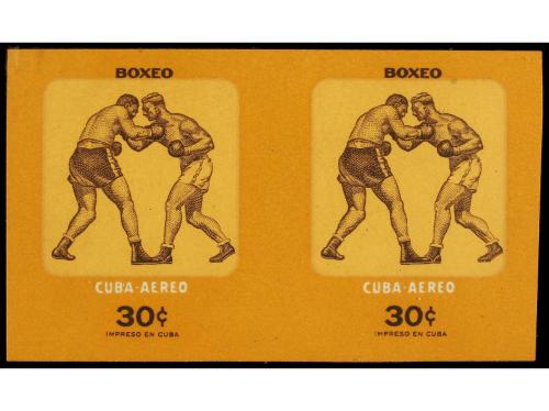 ** CUBA. Ed. 696/99s (4). 1957. SERIE COMPLETA en parejas SI