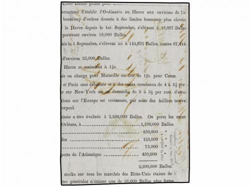✉ ESTADOS UNIDOS. Sc. 2. 1847. FRONT ONLY. MOBILE (Alabama) 