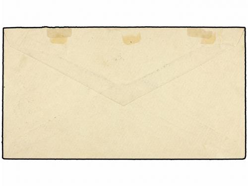 ✉ PANAMA. 1900. PANAMA correo interior, 2 cts. rosa y sello 
